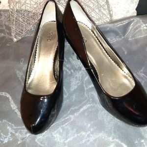 CATO | BLACK PATENT LEATHER 3-IN HEEL | SIZE 9 | NWOT